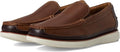 Florsheim Men's Tropics Moc Toe Venetian Slip-on Loafer  Brown Size 11W