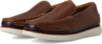 Florsheim Men's Tropics Moc Toe Venetian Slip-on Loafer  Brown Size 11W