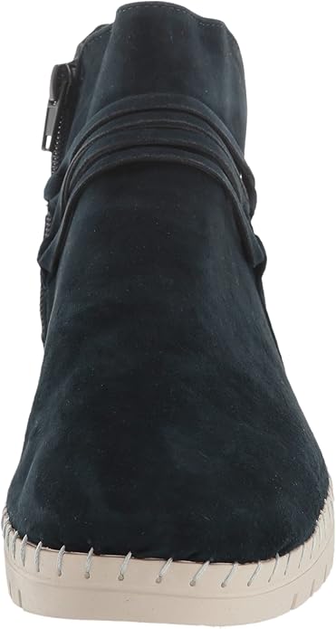 Bella Vita Women's Falynn Ankle Boots  Color Navy Suede Leather Size 7.5W