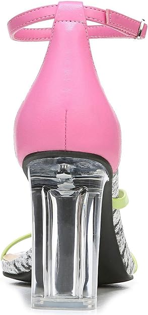 Bar III Women's Blakke Faux Leather Dressy Dress Sandals   Color Multi Smooth Size 8.5M