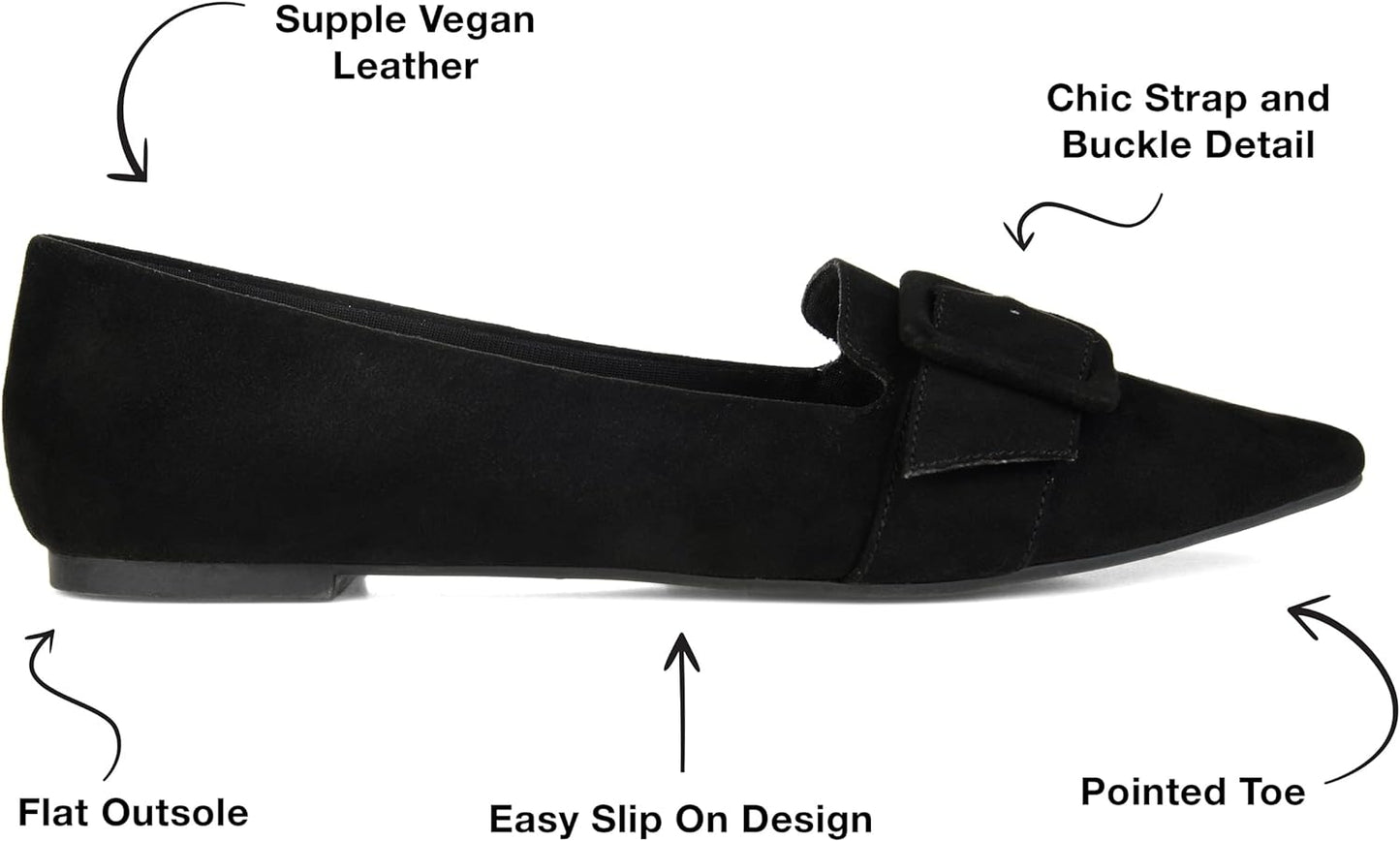 Journee Collection Women's Audrey Loafers  Color Black Size 10M