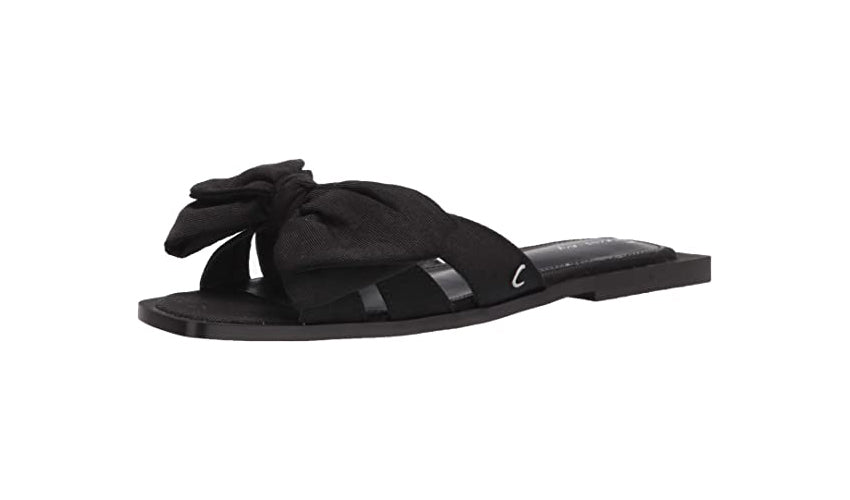 Circus by Sam Edelman Womens Idalis Bow-Tie Slide Sandal  Color Black Size 5.5M