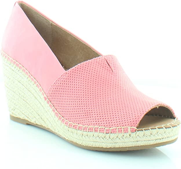 Gentle Souls by Kenneth Cole Women's Charli A-line 2 Wedge Sandal  Color Bright Pink Size 9M