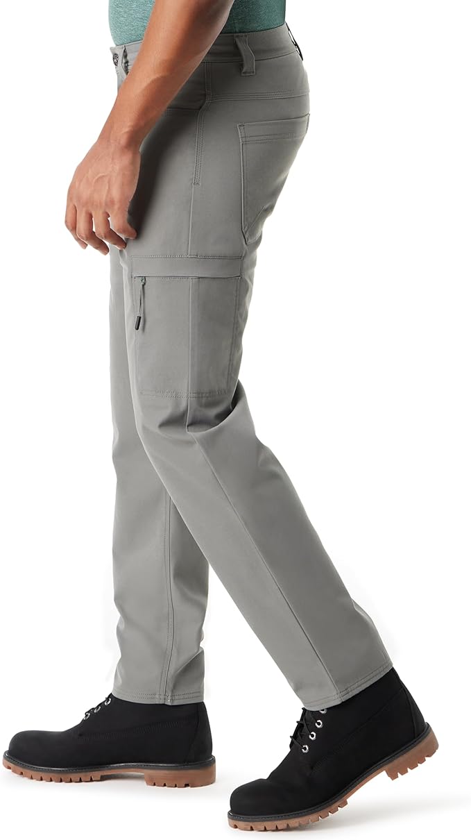 BASS OUTDOOR Men's Essential Tech Cargo Pants  Castor Gray Size 36