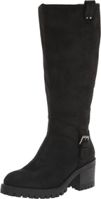 Bella Vita Women's Lorielle Plus Wide Calf Riding Boots  Color Black Size 8M