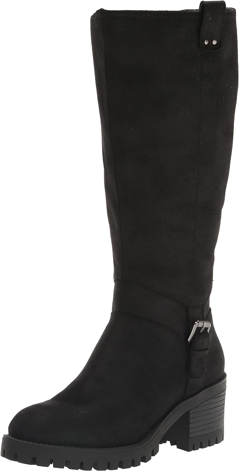 Bella Vita Women's Lorielle Plus Wide Calf Riding Boots  Color Black Size 8M