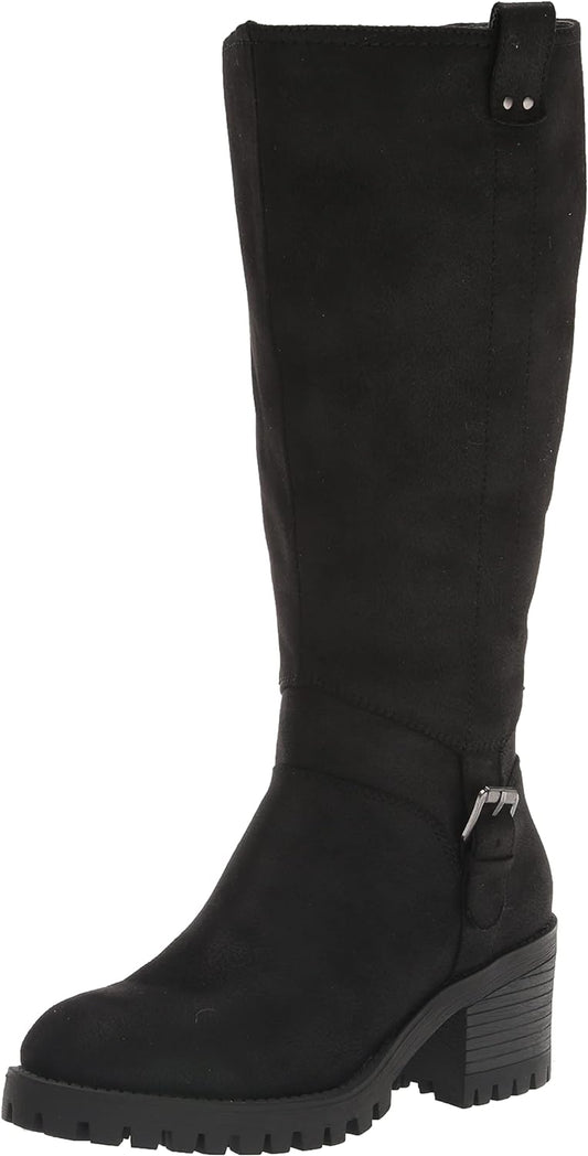 Bella Vita Women's Lorielle Plus Wide Calf Riding Boots  Color Black Size 8M