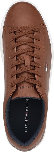 Tommy Hilfiger Men's Brecon Cup Sole Sneakers  Brown Size 8.5