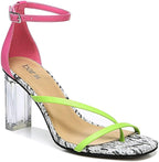 Bar III Women's Blakke Vegan Leather Dressy Dress Sandals   Color Multi Smooth Size 8.5M