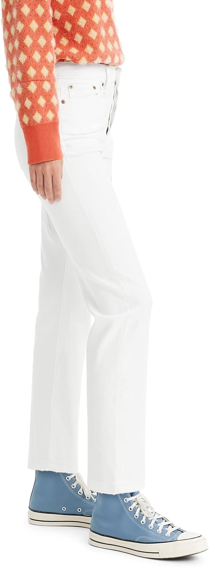 Levi's Released-Hem Straight-Leg Jeans  Color Soft Clean Size 29R