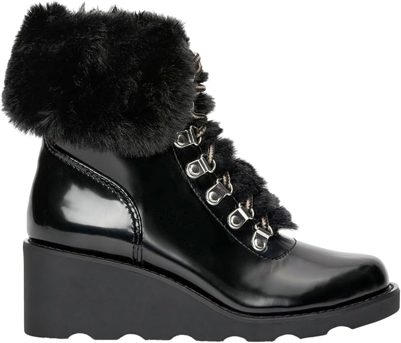 INC International Concepts Women's Hannia Wedge Booties  Color Black Size 7.5M