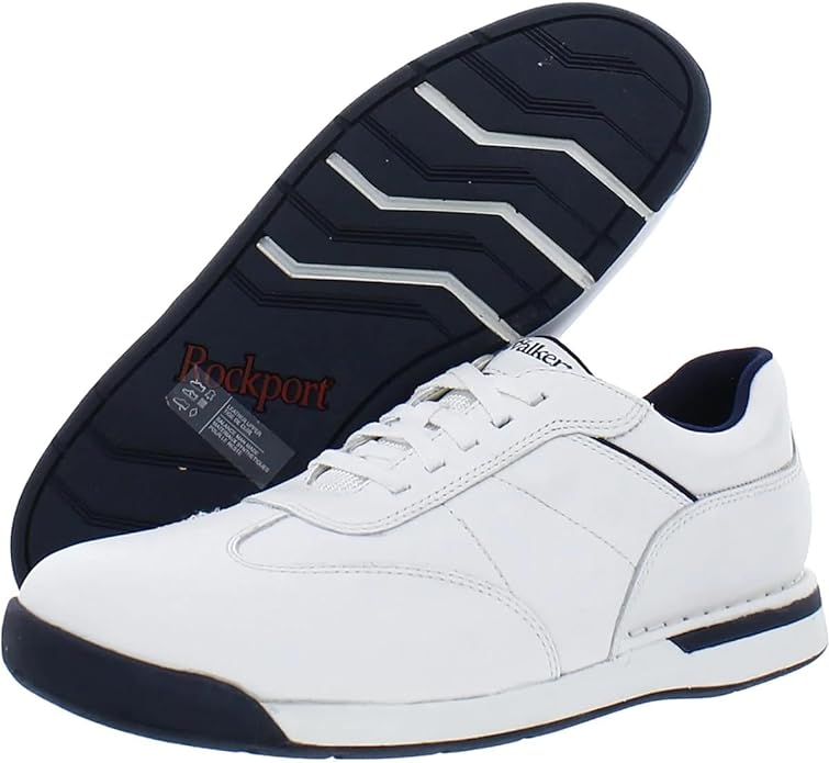 Rockport Men's 7200 Plus Walking Shoes  Color White Size 11.5M