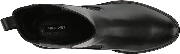 Nine West Women's Doleas Lug Chelsea Ankle Boots  Color Black Size 7M