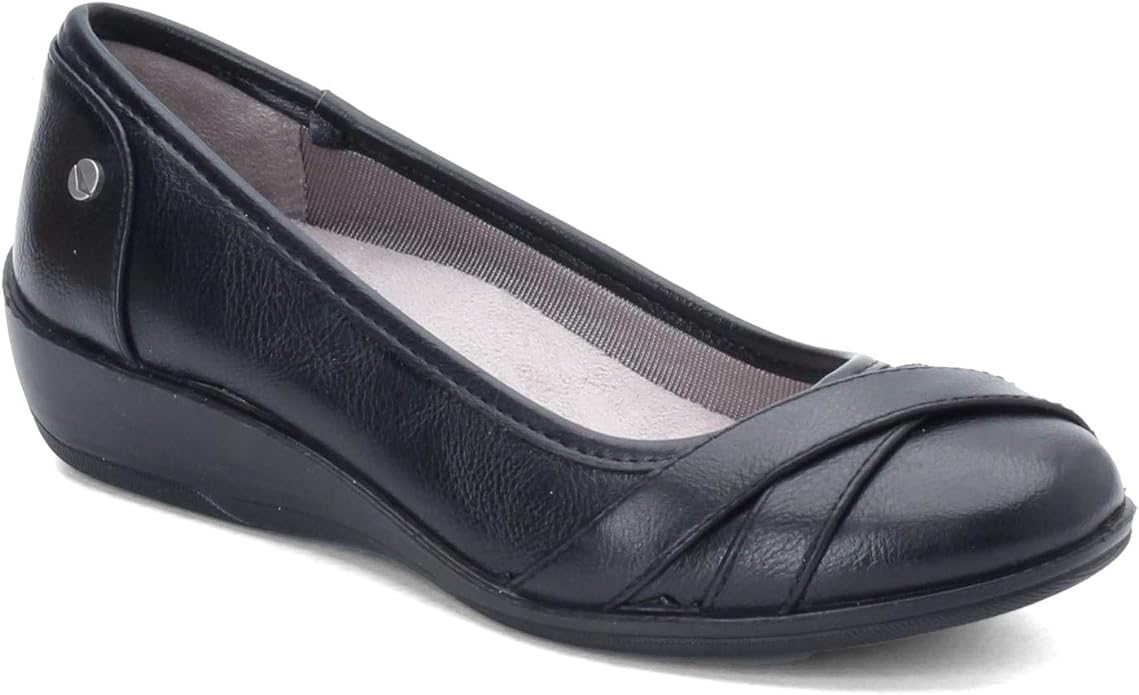 LifeStride Women's I Loyal Ballerina Flats  Color Black Size 8.5M
