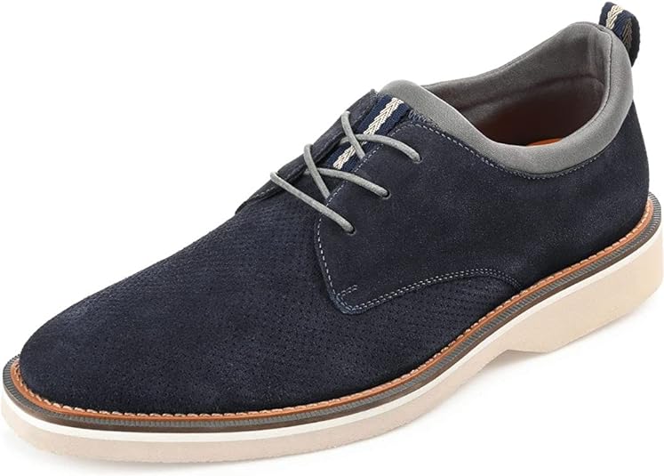 Thomas & Vine Men's Desmond Derby Shoe  Color Navy Size 10.5M