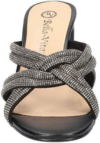 Bella Vita Women's Carmen Heeled Sandals  Color Black Suede Size 5M