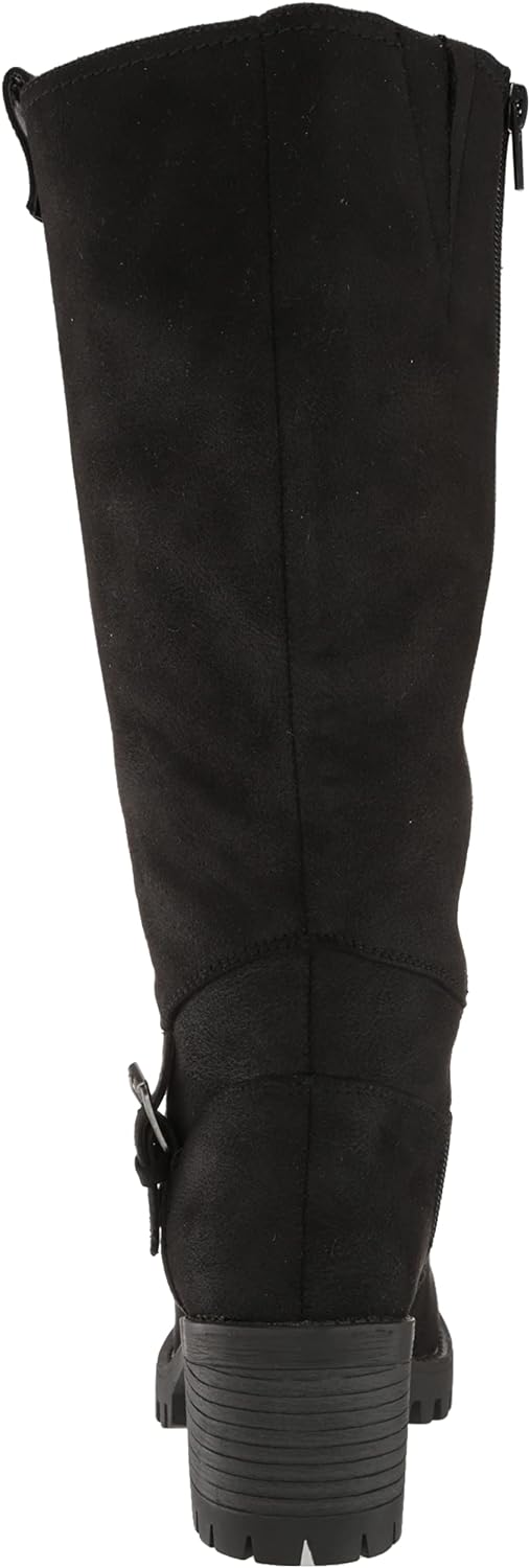 Bella Vita Women's Lorielle Plus Wide Calf Riding Boots  Color Black Size 8M