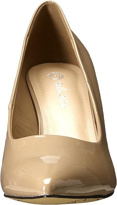 Bella Vita Women's Define II Dress Pumps  Color Nude Patent Size 9.5W