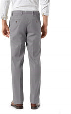 Dockers Men's Easy Stretch Classic Fit Khaki Pants  Color Burma Grey W42xL30