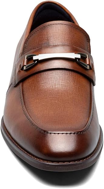Stacy Adams Men's Kaylor Bit Dress Loafer  Cognac Size 9