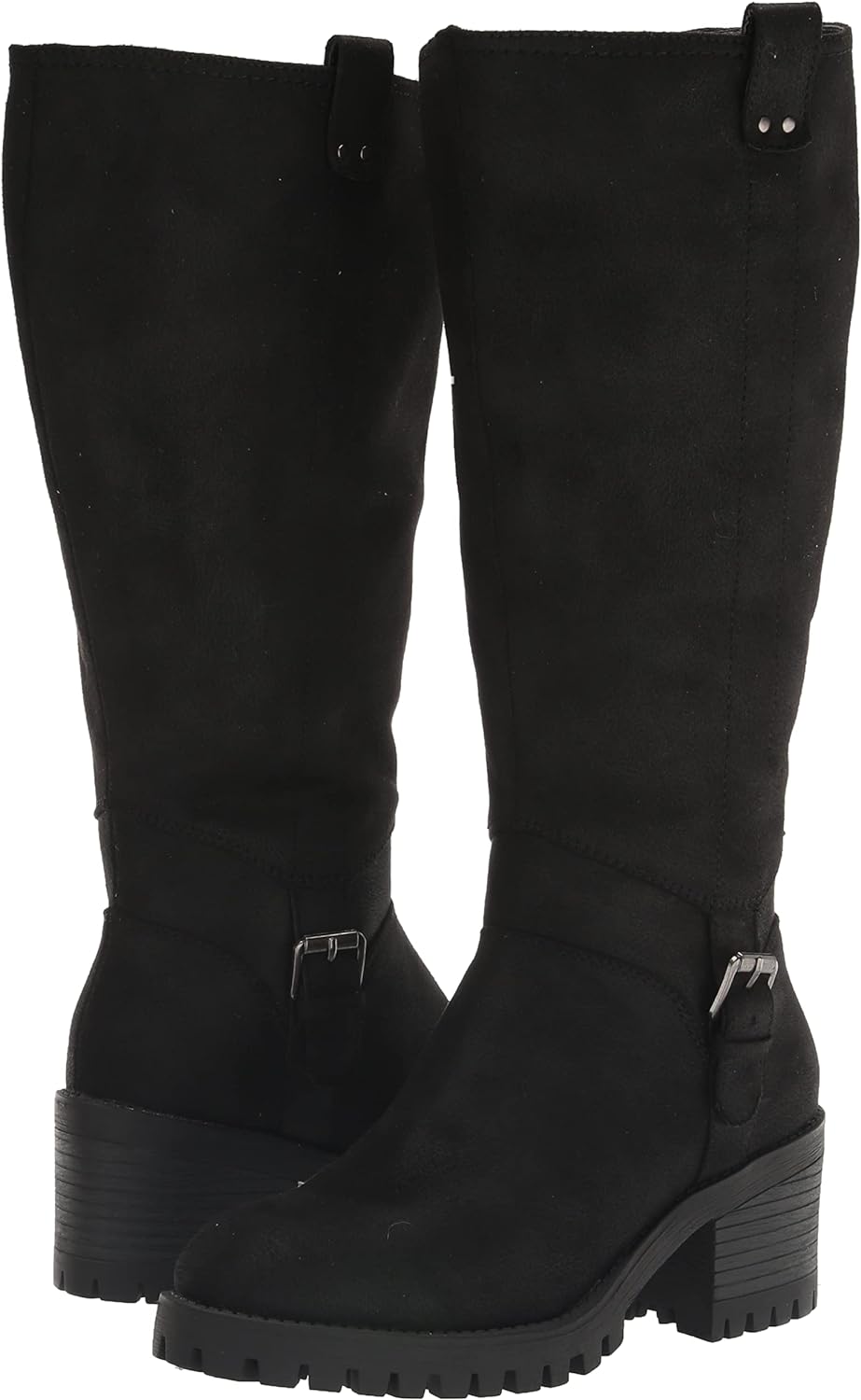 Bella Vita Women's Lorielle Plus Wide Calf Riding Boots  Color Black Size 8M