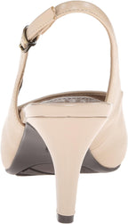 LifeStride Women's Teller Slingbacks Tender Dress Sandals  Color Taupe Vegan Leather Size 8.5M