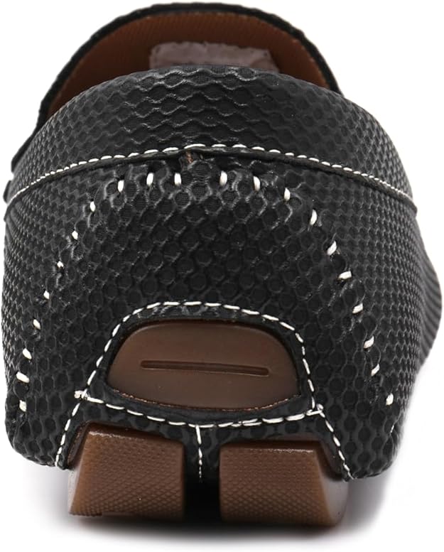 Aston Marc Men's Charter Bit Lightweight Breathable Loafer  Black Size 8.5