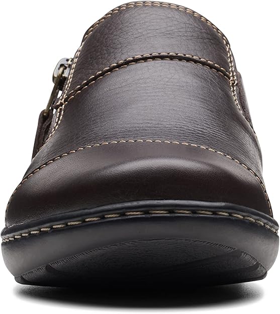 Clarks Women's Cora Harbor Loafers  Color Dark Brown Size 6M