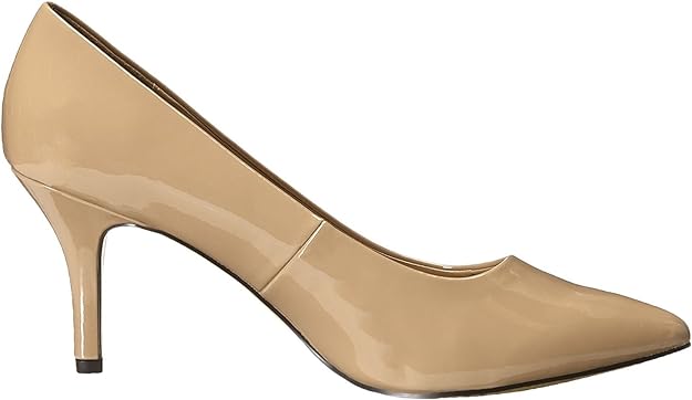 Bella Vita Women's Define II Dress Pumps  Color Nude Patent Size 9.5W