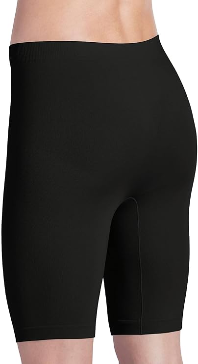 Jockey Shapewear Skimmies Smoothing No-Chafe Slipshorts  Black Size 3XL