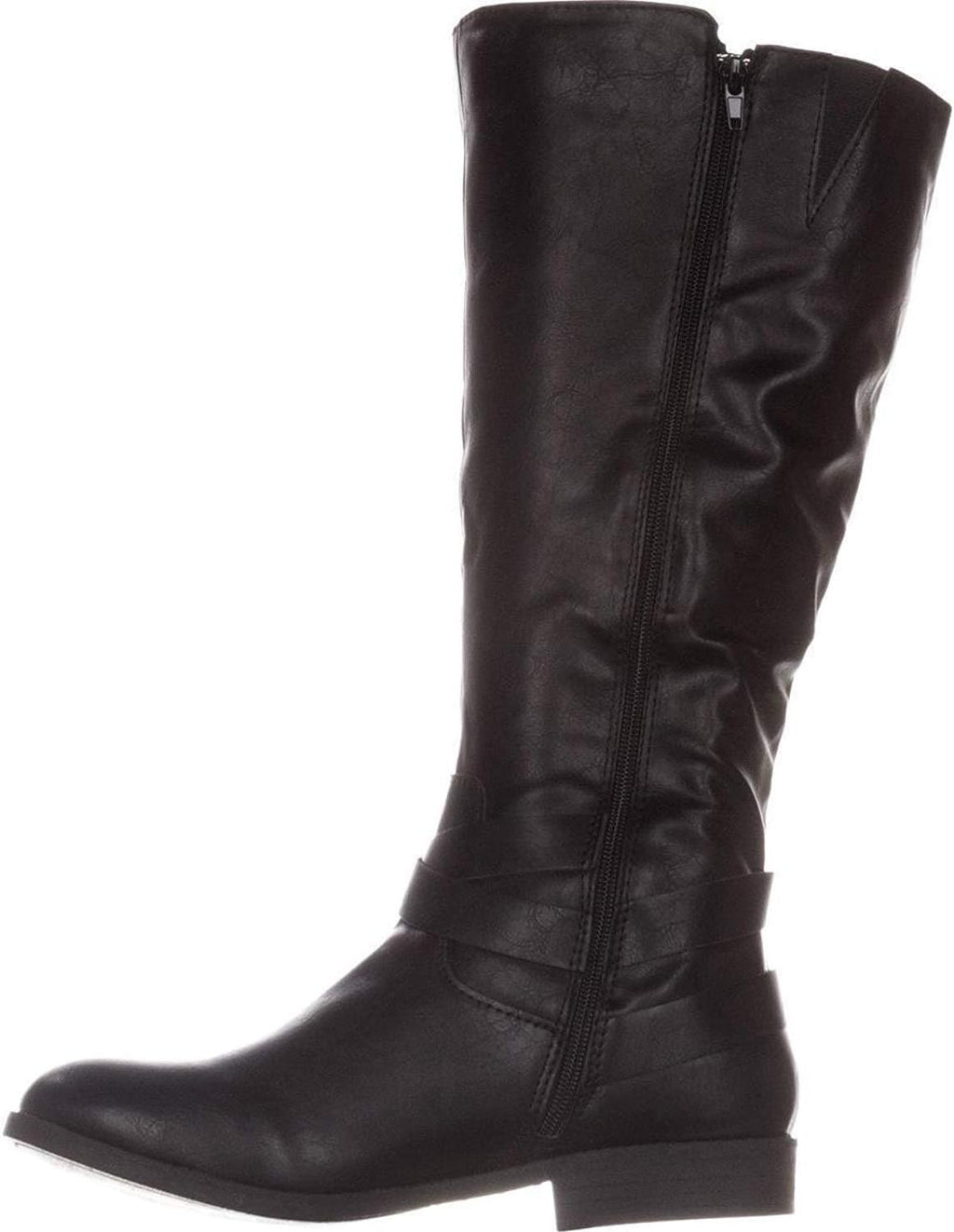 Style & Co Women's Madixe Wide-Calf Riding Boots  Black Size 7