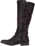 Style & Co Women's Madixe Wide-Calf Riding Boots  Black Size 7