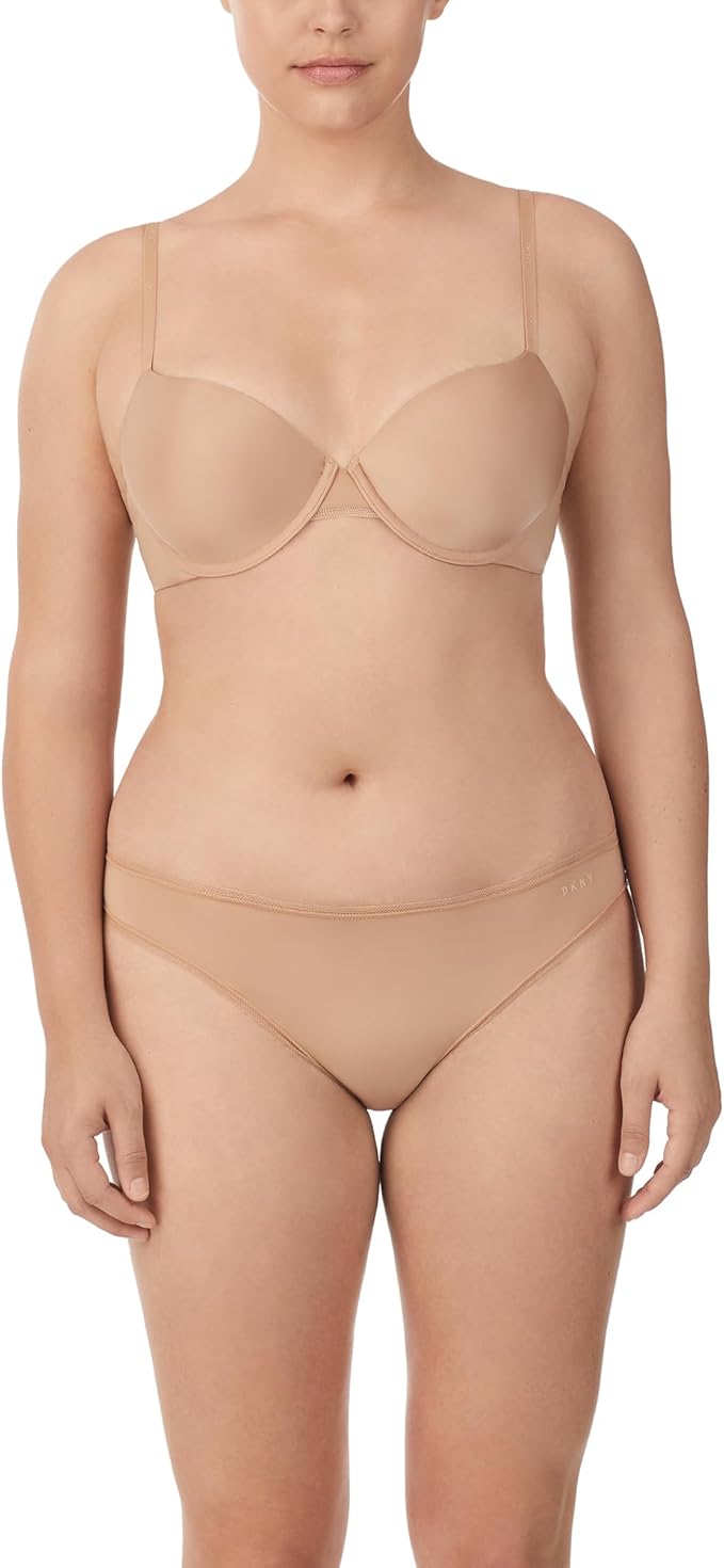 DKNY Litewear Spacer T-Shirt Bra  DK Glow Nude Size 34B