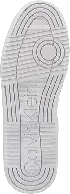 Calvin Klein Men's Lalit Casual Lace-Up Sneakers  White Size 11