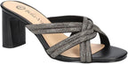 Bella Vita Women's Carmen Heeled Sandals  Color Black Suede Size 5M