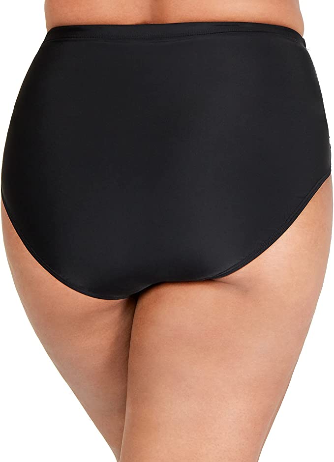 Island Escape Women's High-Waist Control-Top Bikini Bottom