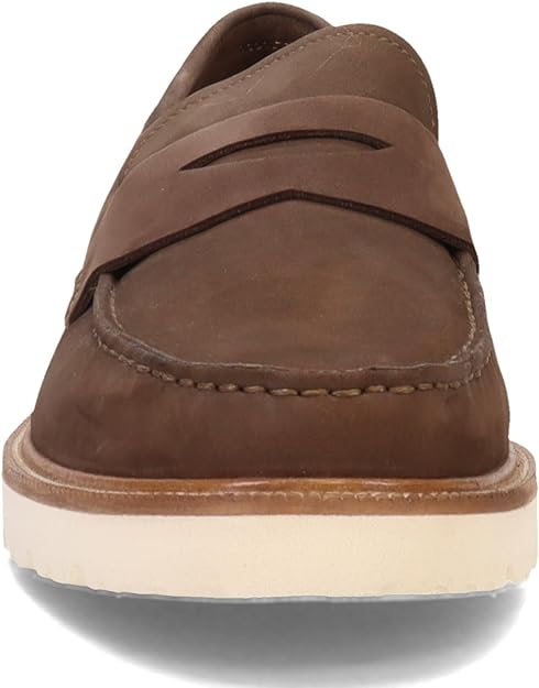 Cole Haan Men's American Classics Penny Loafers  Truffle Nubuck/Egret Size 9