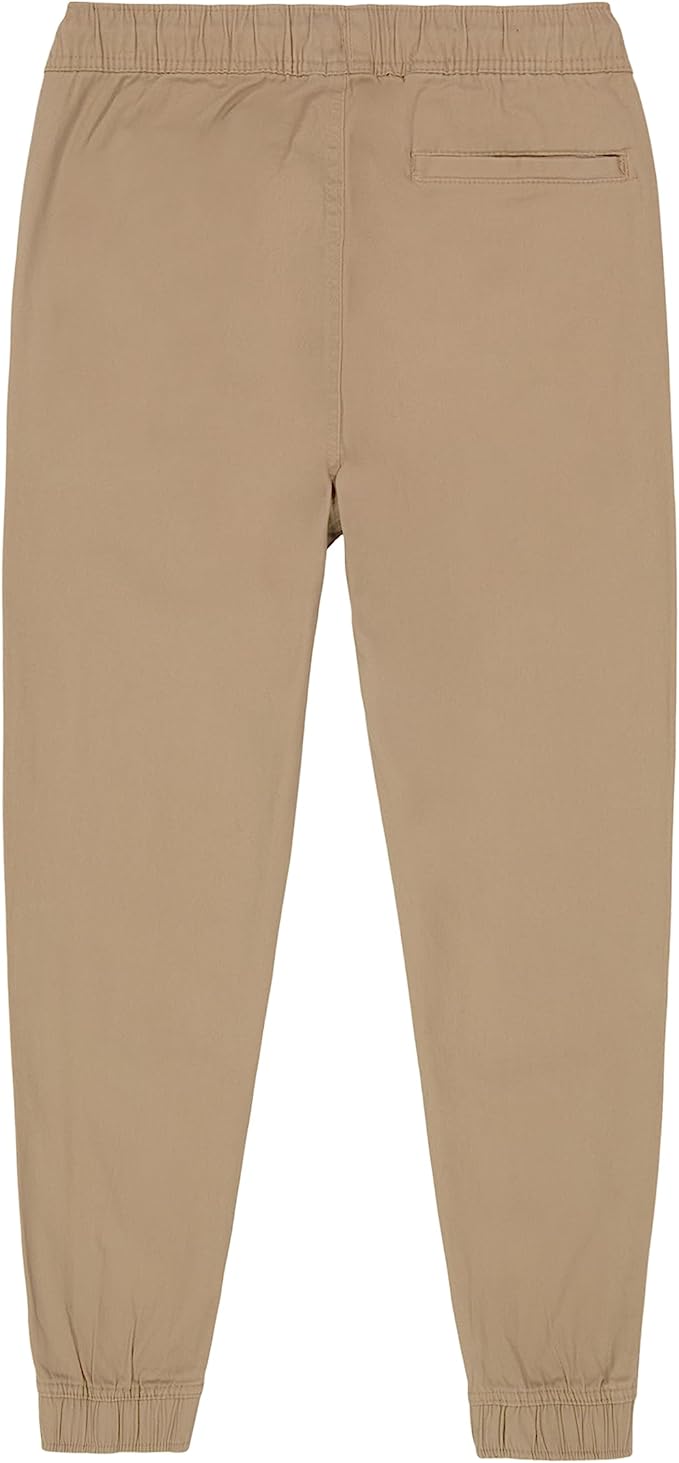 Nautica Boys' School Uniform Jogger Pants  Color Med Khaki Size XL (18-20)
