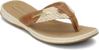 Sperry Women's Parrotfish Flip Flop  Gold Size 9