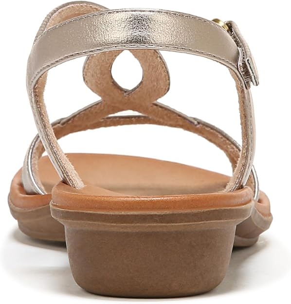 Soul Naturalizer Summer Ankle Strap Summer Sandal  Warm Silver Size 8.5W