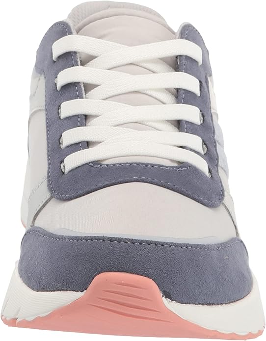 Dr. Scholl's Women's Back To It Slip-on Sneakers  Color Vapor Grey Faux Leather/Fabric Size 7M