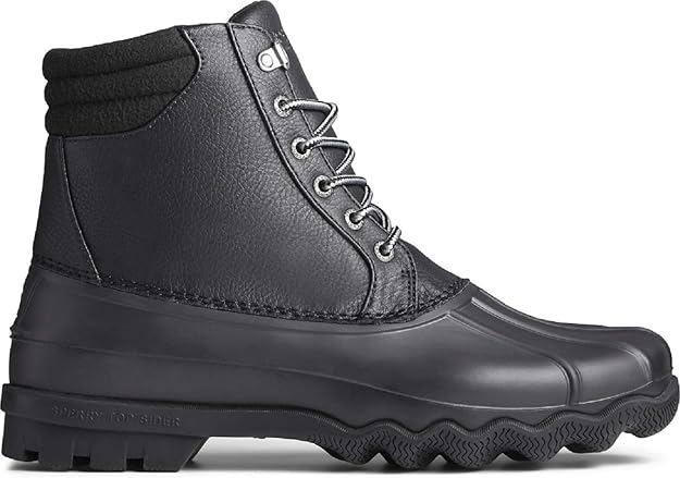 Sperry Men's Avenue Duck Promo Boots  Black Size 8