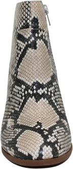 Style & Co Women's Parinaa Dress Booties  Color Black/White Snake Size 9M