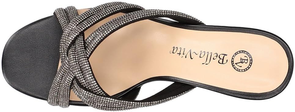 Bella Vita Women's Carmen Heeled Sandals  Color Black Suede Size 5M