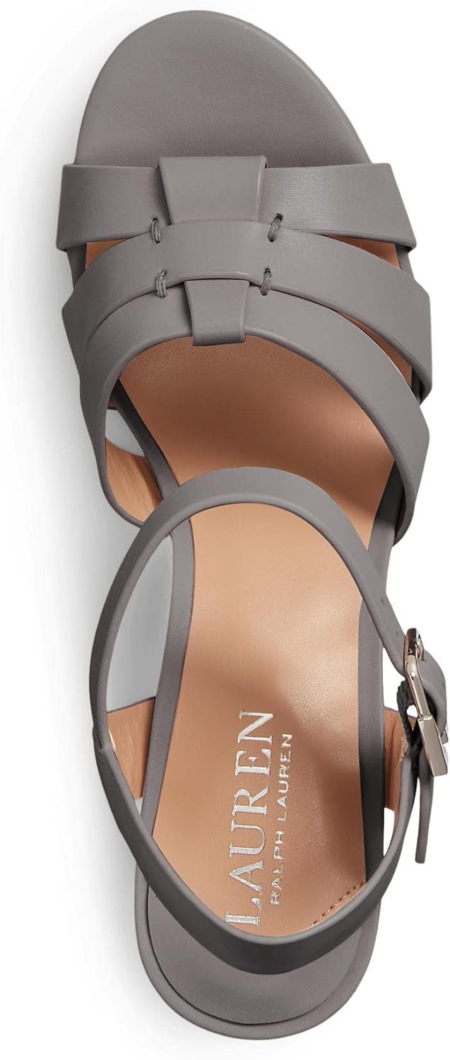 Lauren Ralph Lauren Women's Soffia Ankle-Strap Sandals  Color Ocean Size 10M