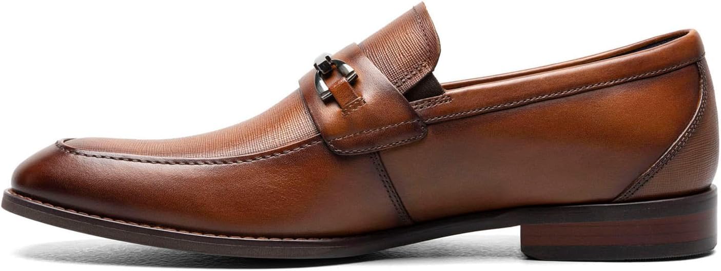 Stacy Adams Men's Kaylor Bit Dress Loafer  Cognac Size 9