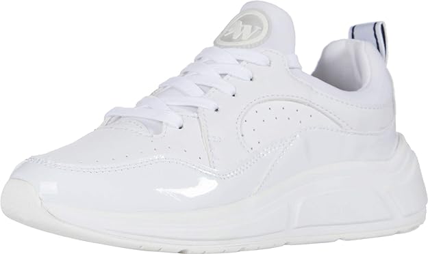 NINE WEST Women's Raylin Sneaker  Color White/White Size 10M