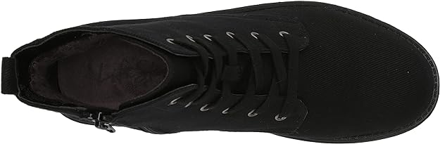 LifeStride Women's Kunis Canvas Booties  Color Black Canvas Size 9.5W
