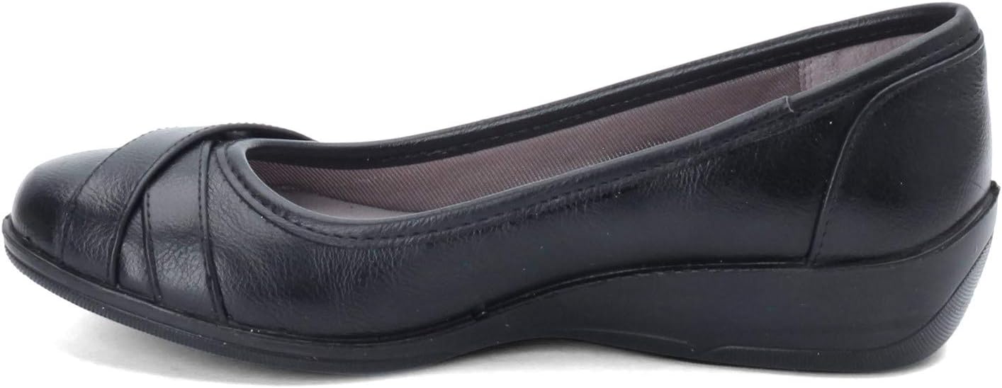 LifeStride Women's I Loyal Ballerina Flats  Color Black Size 8.5M
