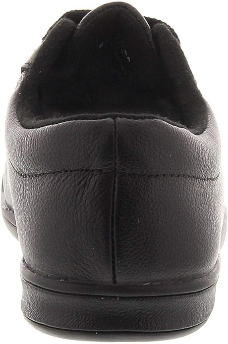 Easy Spirit Women's Ap1 Casual Sneakers  Color Black Leather Size 6W